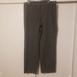 Ann Taylor Sz 14 Black & White Check Pant Trouser for Fall, Winter, Spring